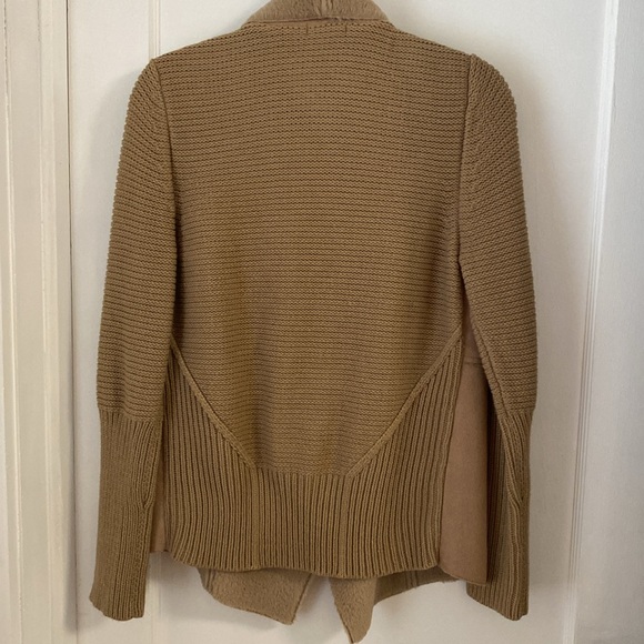 Shawl collar open cardigan - Picture 3 of 4